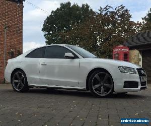 2011 AUDI A5 2.0 TDI 170 BHP S LINE BLACK EDITION IBIS WHITE FULL HISTORY 19" 