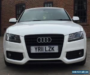 2011 AUDI A5 2.0 TDI 170 BHP S LINE BLACK EDITION IBIS WHITE FULL HISTORY 19" 