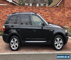 BMW X3 SPORT IN BLACK 3.0 AUTO AUTOMATIC 4x4 with only 89,000 Miles. for Sale