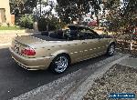 BMW 330CI E46 2001 CONVERTIBLE, MINOR DAMAGED for Sale