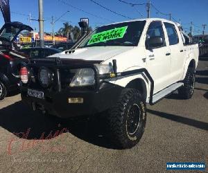 2009 Toyota Hilux KUN26R 08 Upgrade SR (4x4) Automatic 5sp A Dual Cab Chassis