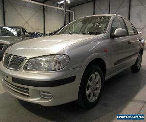 2002 Nissan Pulsar N16 LX Silver Manual 5sp M Sedan