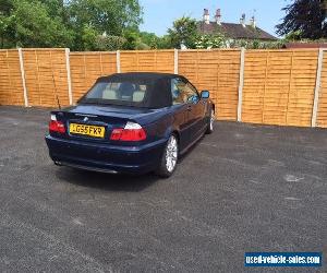 BMW 325CI M SPORT BLUE 2005 55 Reg