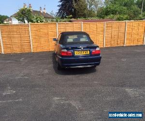 BMW 325CI M SPORT BLUE 2005 55 Reg