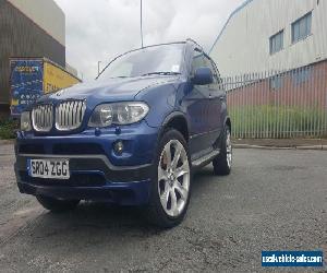 2004 BMW X5 AUTO BLUE 4.8IS