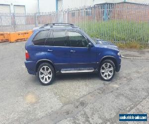 2004 BMW X5 AUTO BLUE 4.8IS