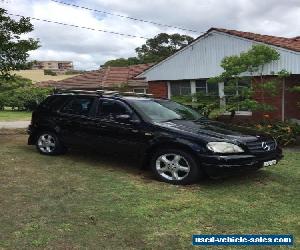 NO RESERVE Mercedes Benz ML 320 W163 