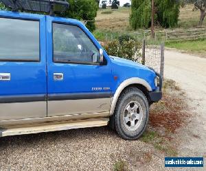 Holden Rodeo 4 WD Ute 2001 with Canopy