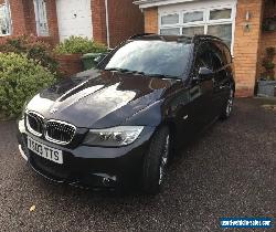 BMW 318i Sport Plus Estate, Black, 51700miles, FSH,Leather, Petrol ,2011, Manual for Sale