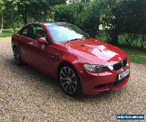 2010 BMW M3 V8/DCT COUPE MELBOURNE RED/TAN 72K MLS WITH FULL SERVICE HISTORY