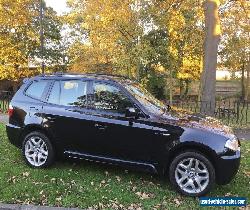 2006/56 BMW X3 DIESEL M SPORT SAPPHIRE BLACK *STUNNING WITH MEGA SPEC* for Sale