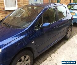 2003 PEUGEOT 307 S HDI BLUE SPARES or REPAIR for Sale