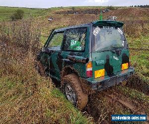 Suzuki vitara 1.6 1999 off roader with twin axle trailer 