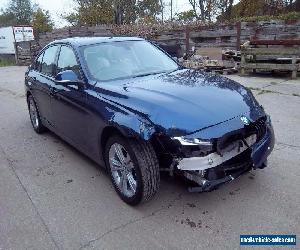 2016 BMW 318D SPORT STEP AUTO 4 DOOR SALOON BLUE LIGHT DAMAGED SALVAGE CAT D.