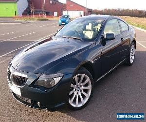 BMW 630i  Sport 3.0 auto 2006 Ivory Leather Interior with Black trim