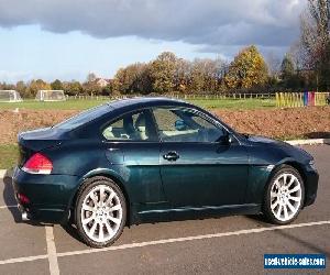 BMW 630i  Sport 3.0 auto 2006 Ivory Leather Interior with Black trim