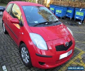 TOYOTA YARIS DIESEL 1.4 D-4D TR 3DR RED 2008 91K MP3/AIRCON MANUAL