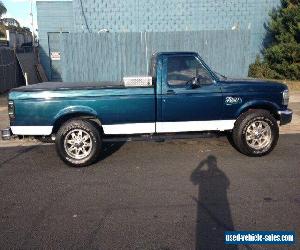 1991 Ford F250 Utility Blue Automatic A