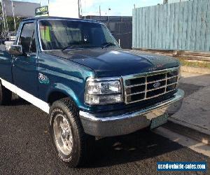 1991 Ford F250 Utility Blue Automatic A