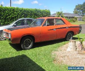 1971 VH Valiant Pacer hemi orange classic car like Charger R/T