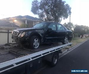 MERCEDES E240 v8 no reserve side  damage alloy wheels suit parts 