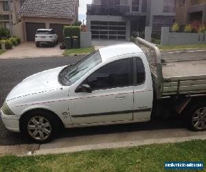 FORD FALCON UTE 2002 DAMAGED ALLOY TRAY AUTO TOWBAR SELLING $700 XL TRADESMAN