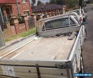 FORD FALCON UTE 2002 DAMAGED ALLOY TRAY AUTO TOWBAR SELLING $700 XL TRADESMAN