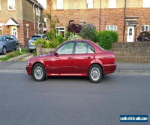 2001 BMW 530I SE AUTO RED