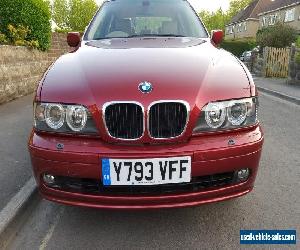 2001 BMW 530I SE AUTO RED