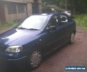 2003 VAUXHALL ASTRA CLUB 8V BLUE M.O.T MAY 2017 CLEAN CAR NEEDS ATTENSION  for Sale