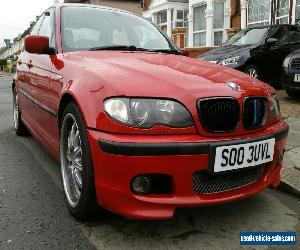 Red 4 door Saloon BMW 330d Msport - Private Plate for Sale