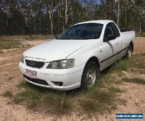 FORD FALCON 2006 BF UTE 6CYL 4.0 LPG ONLY, COLUMN AUTO