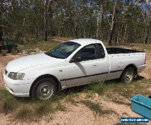 FORD FALCON 2006 BF UTE 6CYL 4.0 LPG ONLY, COLUMN AUTO