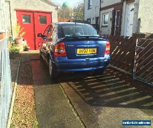 2002 VAUXHALL ASTRA LS DTI 16V ECO BLUE