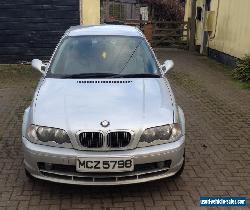 2002 BMW 320 CI SILVER for spares or repair for Sale