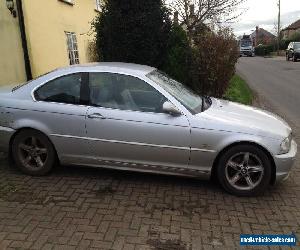 2002 BMW 320 CI SILVER for spares or repair