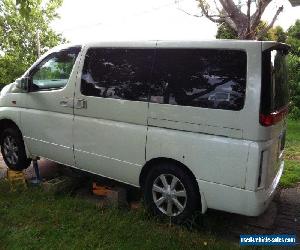 Nissan Elgrand E51 2002 Needs new Motor or use for Parts