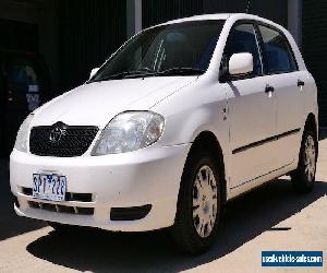 NO RESERVE - 2003 Toyota Corolla Ascent Hatchback, excellent service history