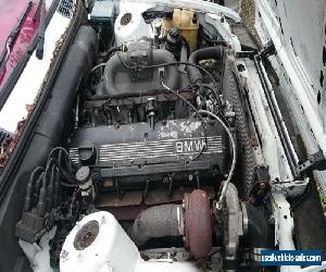 1992 BMW E30 M3 3.5 M30 Turbo Convertible Replica Project White