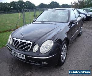 MERCEDES E CLASS E220 CDI AVANTGARDE - FSH, Black, Auto, Diesel, 2002  for Sale