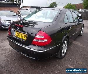 MERCEDES E CLASS E220 CDI AVANTGARDE - FSH, Black, Auto, Diesel, 2002 