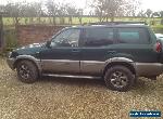 Nissan Terrano II SE Plus TD. 2.7L. 2000 Model. MOT until June 2018. NO RESERVE. for Sale