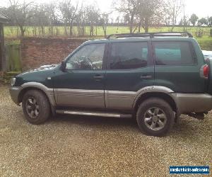 Nissan Terrano II SE Plus TD. 2.7L. 2000 Model. MOT until June 2018. NO RESERVE.