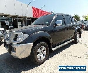 2008 Nissan Navara D40 ST-X (4x4) Manual 6sp M