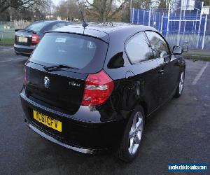 2011 BMW 1 SERIES 116D SPORT MANUAL SAT NAV M SPORT LEATHER INTERIOR BLACK