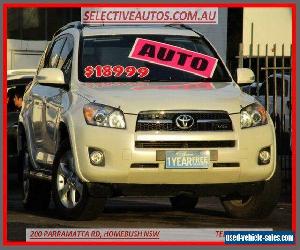 2010 Toyota RAV4 GSA33R 08 Upgrade SX6 White Automatic 5sp A Wagon