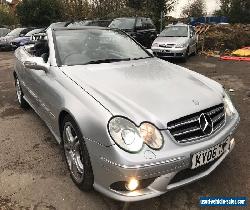 06 MERCEDES CLK55 AMG 5.4 V8 CABRIOLET, FULL LEATHER,COLOUR SAT NAV,CLIMATE, XEN for Sale