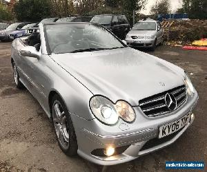 06 MERCEDES CLK55 AMG 5.4 V8 CABRIOLET, FULL LEATHER,COLOUR SAT NAV,CLIMATE, XEN