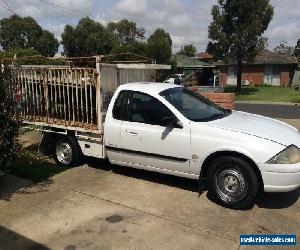 AU3 FALCON 1 TON UTE.DEDICATED GAS WITH CAGE/GATES.HAS ISSUES...