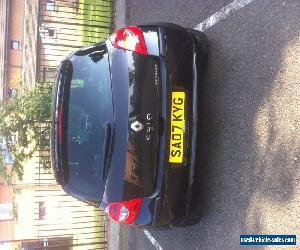 2007 RENAULT CLIO DYNAMIQUE S BLACK 1.4